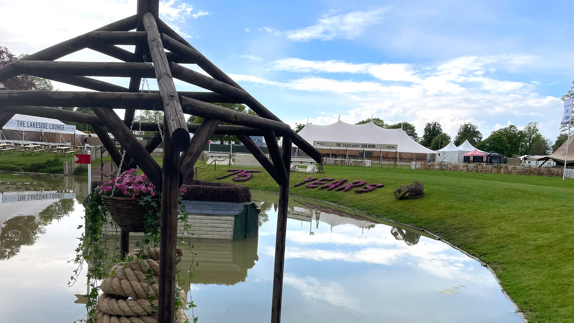 Work of T-level Horticulture Students at Cirencester College Displayed at Badminton Horse Trials 75th Anniversary