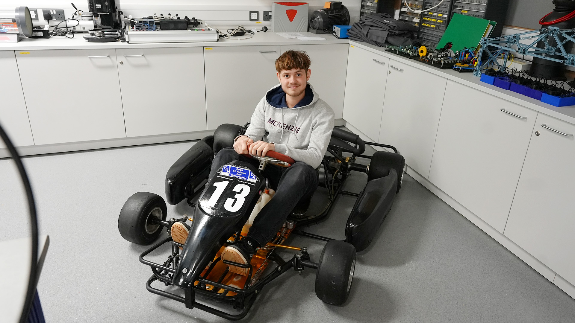 Year 2 Student Restores Championship Go Kart for EPQ Project